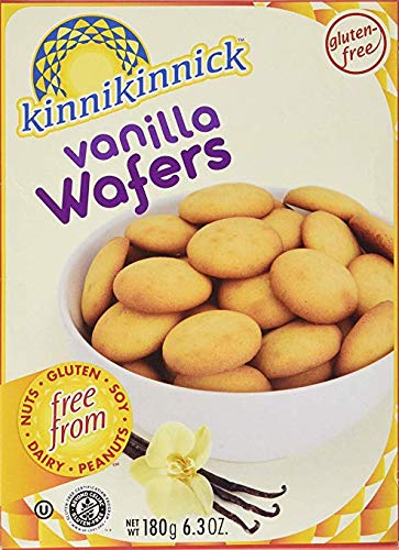 Kinnikinnick Vanilla Wafer Cookies 6.3 Ounces (Pack of 9)