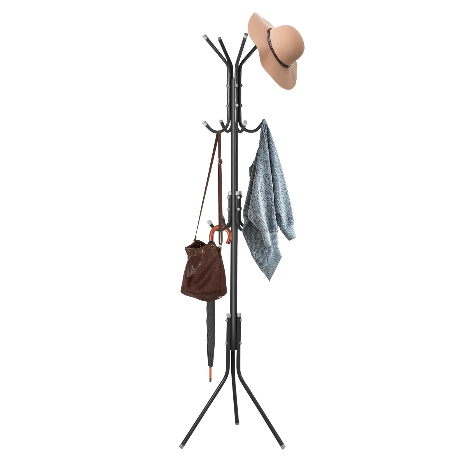 Rack Stand Stands For Hallway Cloth Hanging Stand Black Jacket Hanger Stand Jacket Standing Hanger Rack Tree Hanger For Home, Stand, Standing Stand For Hallway Cloth Hanging Stand Black Jacket