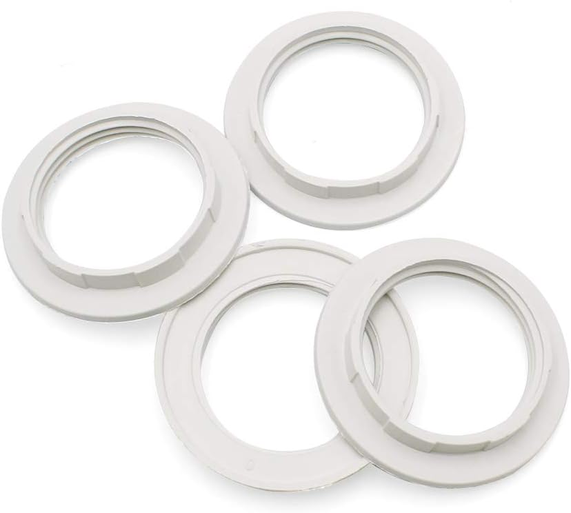 8 Pack Lamp Shade Reducer Ring Converter E27 for Lamp Holder Twist