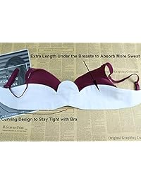 KimYoung - Sujetador para sudar, para parar, para sudar, para debajo del pecho, de algodón