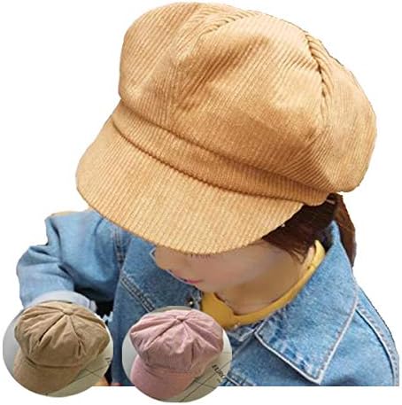 Amazon アイランドウィッグ キャスケット コーデュロイ ベレー帽 メンズ レディース 春 秋 冬 Cap 1318 A A ピンク キャスケット ハンチング帽 通販