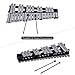 ammoon 30 Note Glockenspiel Xylophone Wooden Frame Percussion Musical Instrument