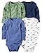 Carter's Baby Boys' 4-Pack Dino Bodysuits 12 Months