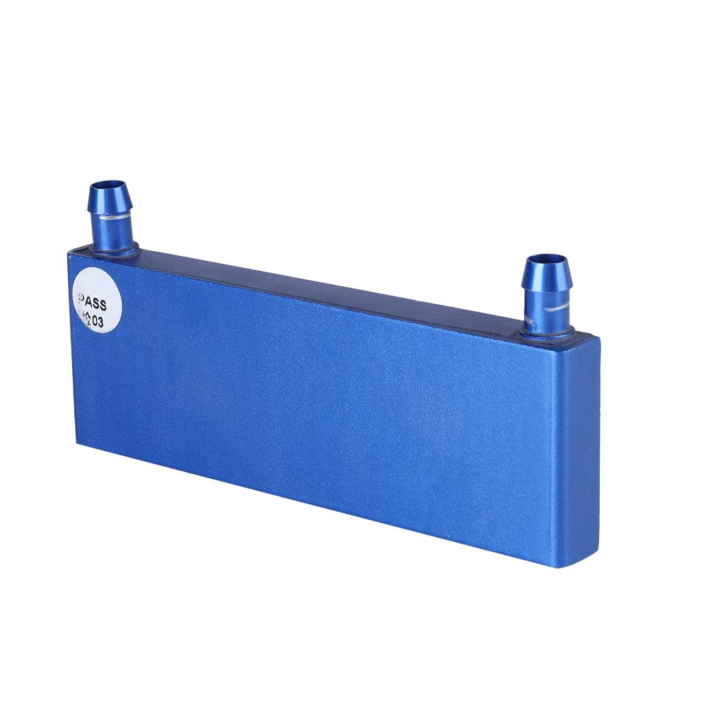 Eboxer CPU Radiator, Aluminum Water Cooling Block for CPU 40x 120x 12mm, CPU Graphics Radiator Liquid Water Cooler Heatsink for PC