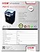 HSM shredstar PS817C, 17-Sheet, Cross-Cut, 7.1-Gallon Capacity, Continuous Operation Shredder