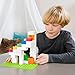 HUBELINO Marble Run - 41-Piece Catapult Expansion Set - the Original! Made in Germany! - Certified and Award-Winning Marble Run - 100% compatible with Duplo