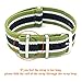 CIVO Watch Strap 4/8 Packs - 16mm 18mm 20mm 22mm 24mm Premium Ballistic Nylon Watch Bands Zulu Style for Men Women