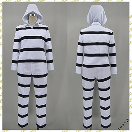 コスプレ 監獄学園 プリズンスクール 根津譲二 囚人服 男性 M コスプレ 仮装 通販 Amazon
