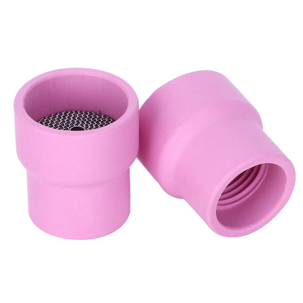 Welding Cup,2Pcs Ceramic Welding Cup​​​​ for Furick for WP-9/20/25 Series Air-Cooled Welding Torch #12
