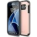 Galaxy S7 Case, Trianium [Duranium Series] Heavy Duty Case [Rose Gold] Holster Case Belt Clip + Protective Cover with Built-in Screen Protector for Samsung Galaxy S7 2016 (TMS7D04)