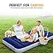 Air Mattress Camping AirBed Queen Size – AirExpect Leak Proof Inflatable Mattress with Rechargeable Electric Pump Built-in Pillow for Guest,Camping,Hiking, Height 9″, 2-Year Warranty, Storage Bagthumb 2