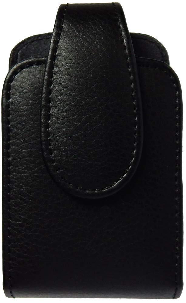 SNK (V1BK) Classic Premium Pouch Case with Belt Clip for Tandem Diabetes Care T:Slim X2 Insulin Pump -Retail Packaging