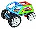 MAGFORMERS Funny Wheel 20 Pieces Rainbow Colors, Educational Magnetic Geometric Shapes Tiles Remote Control Building STEM Toy Set Ages 3+