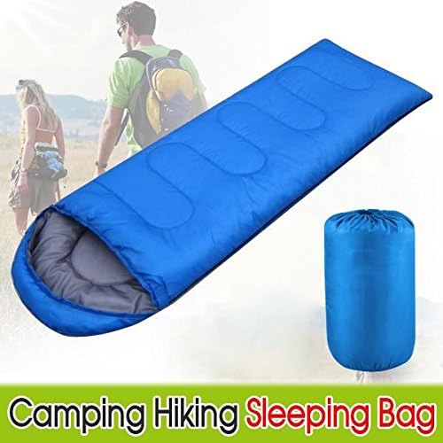 outdoortips Single Adult Envelope Camping Hiking Zipper Sleeping Bag