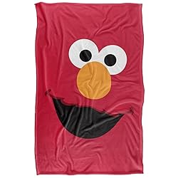 Sesame Street Elmo Face Officially Licensed Silky