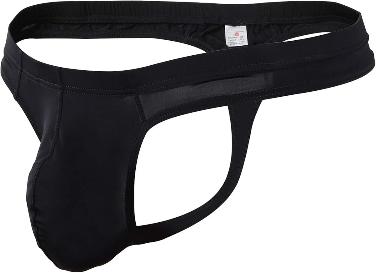 Xuxuan Ice Silk Thin Mens Underwear Translucent Low Waist Men's Briefs