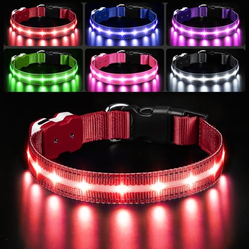PcEoTllar Light Up Dog Collar