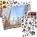 Spiderman Sticker Activity Set - Bundle Includes Spiderman Activity Book with 500 Spiderman Stickers, 3D Stickers, Superhero Door Hanger, in Bag