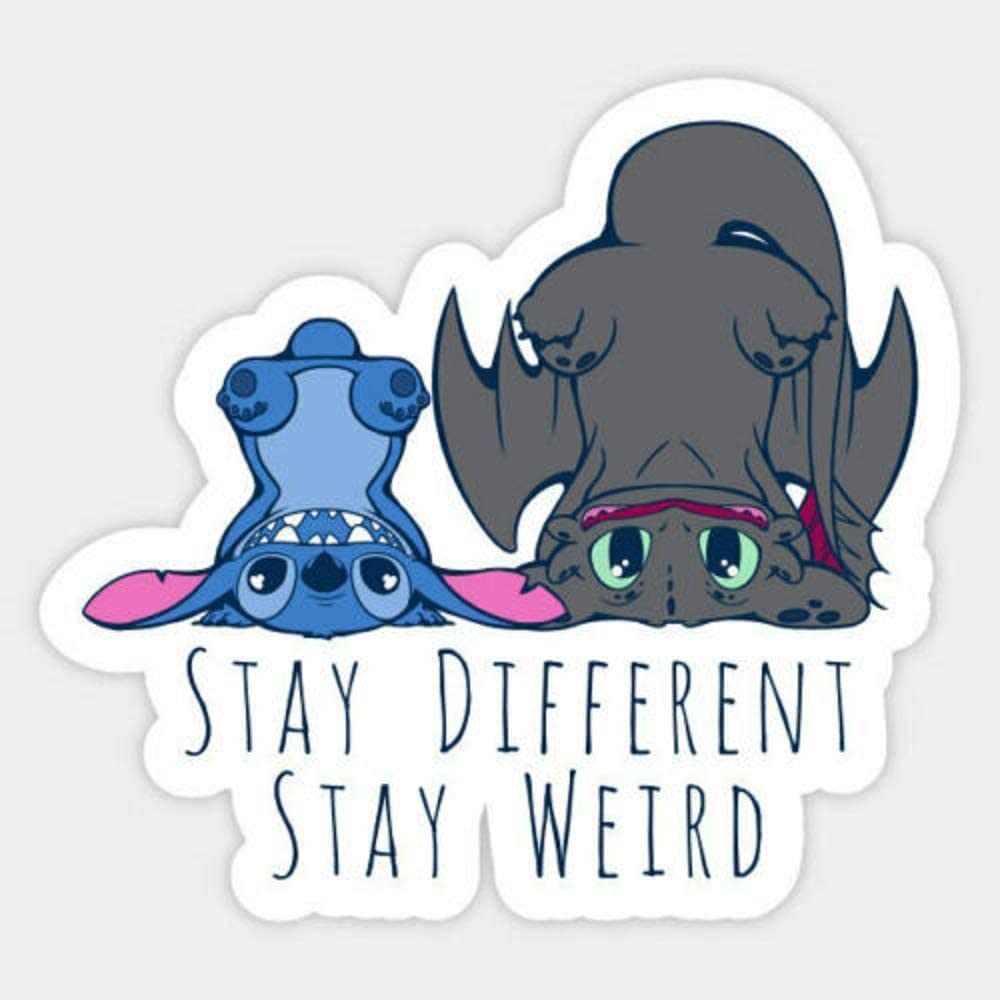 Photo 1 of Funny Cartoon Vinyl Decal Decor Wall Bumper Laptop Sticker