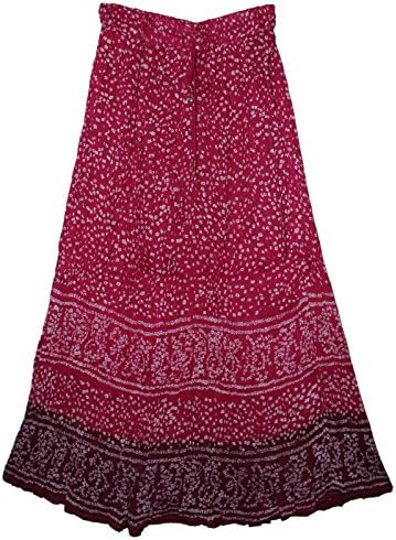 Indian Cotton Long Skirt Size XS S M L XL Waist Maxi USA Broomstick Women Soft