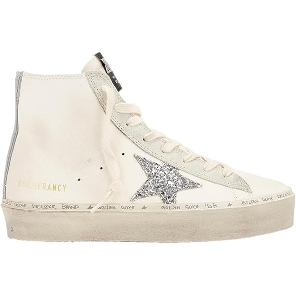Amazon.com | Golden Goose Francy Leather High-Top Sneaker, 36