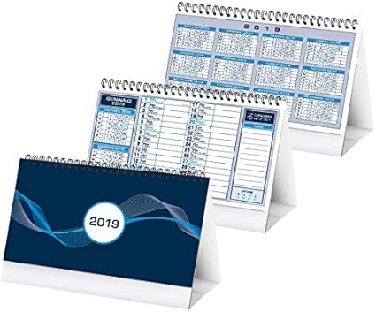 Calendario Da Tavolo Triangolare Spiralato 19 19x14 Blu Amazon It Cancelleria E Prodotti Per Ufficio