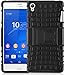 Xperia Z3 Case - Alligator Heavy Duty Rugged Back Cover for Sony Xperia Z3, Black