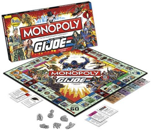 USAopoly GI JOE Collectors Edition Monopoly USA-MN056039