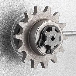 T8F 14T Tooth Double Chain Clutch Drum Gear Box T8F