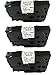 NEOUZA 3PK Black on White Laminated Label Tape Compatible for Brother TZ TZe 231 TZ231 TZe231 TZ-231 TZe-231 P-Touch 12mmx8m(0.47“x26.2')
