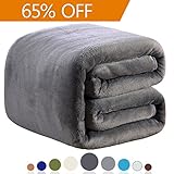 330GSM Fleece Blankets King Size for The Bed Warm Sofa Blanket 90