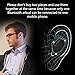RedPepper Waterproof Bluetooth Earbud, Mini Wireless Headphone, IPX7 Invisible Car Headphone with Mic, 6-Hr Playing Time Outdoor Sports Headset for iPhone iPad Samsung Android Phones (One Pcs)