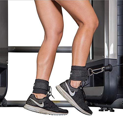 Neato Tek Fitness Ankle Straps for Cable Machines and Resistance Band Plus Carry Bag,Padded Fitness Wrist Cuff for Weightlifting and Workout, Fitness Equipment for Legs, Abs, Hips & Glutes