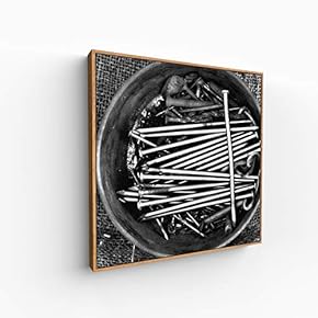 Canvas Wall Art for Living Room, Bedroom Silence Framed Canvas Prints for Home Decoration Ready to Hang - 16x16 inches