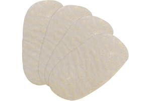 VOSAREA 4Pcs Violin Viola Bridge String Parchment Pads E String Protectors Musical Instrument