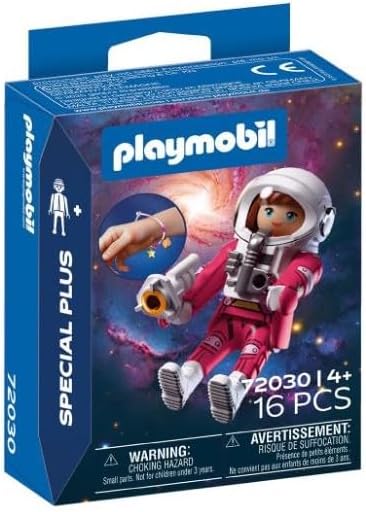 Playmobil Astronaut Figure Space Adventure Set with Helmet Jetpack Ages 4+