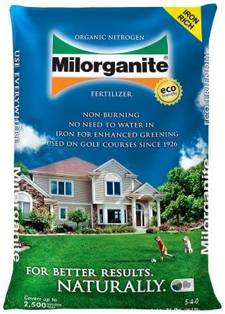 Milorganite 0636 Organic Nitrogen Fertilizer, 36-Pound (Pack of 10)
