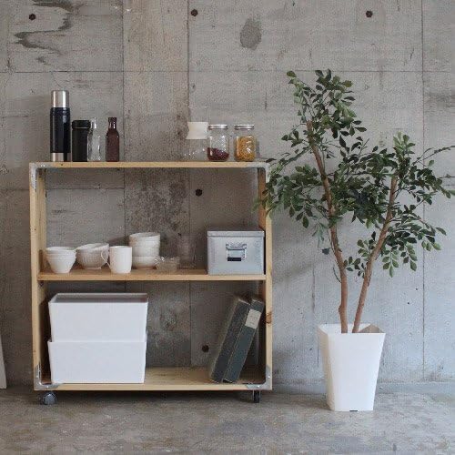 Amazon キャスター付ラックのdiy金具キット シンプソン金具と専用ビスのセット 1個での販売 木材別売 キャスター