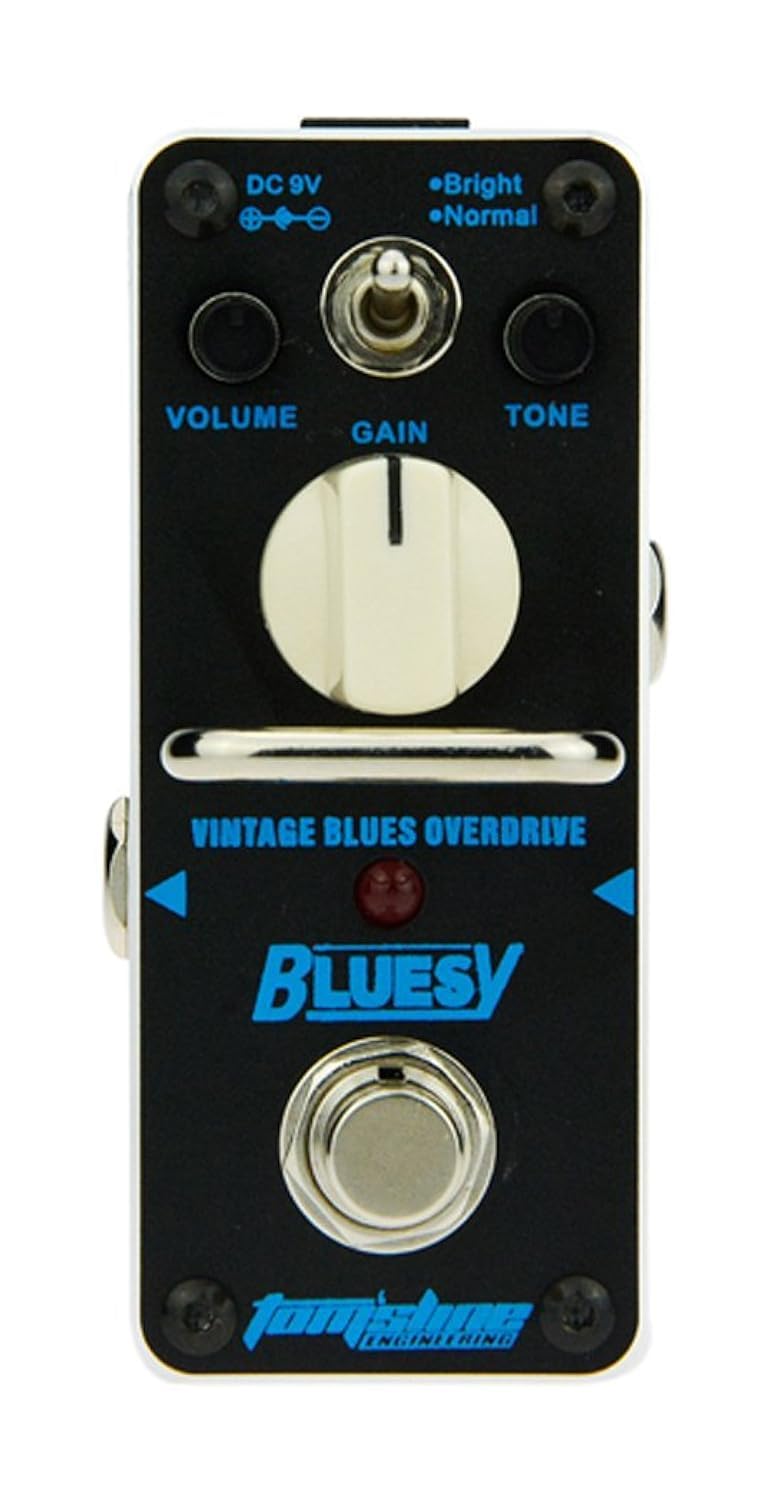 Tomsline ABY3 Bluesy Mini Pedal Overdrive Blue