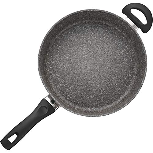 BALLARINI Parma by HENCKELS 3.8qt Nonstick Saute Pan with Lid, Made in