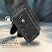 Poetic Revolution-LG-G5-Black POETIC Revolution Series Rugged Hybrid Protective Case with Built-in Screen Protector for LG G5 - Black