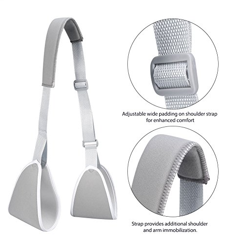 Useful Adjustable Wrist Sling Medical Shoulder Arm Sling Swathe Brace Reinforced Immobilizer Broken Forearm