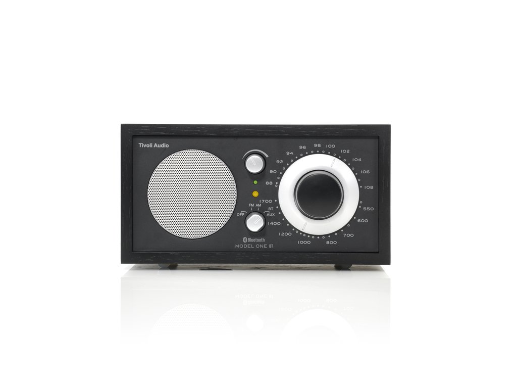 Tivoli Audio Model One BT - AM/FM Table Radio with Bluetooth - Black Ash/Black