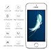 KATIN iPhone SE 5S 5 5C Screen Protector - [2-Pack] (Japan Tempered Glass) For Apple iPhone SE, iPhone 5S, iPhone 5, iPhone 5C Bubble Free, Easy to Install with Lifetime Replacement Warranty
