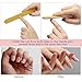 Cyber Monday Deal Nail Files Washable Double Sided 100 180 Grit 10Pcs Waterproof Nail File