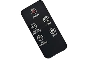 RANETLIO R-D003R Remote Control Compatible with RENPHO Electric Shiatsu Foot Massager, Replacement Remote