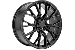 RS Series Wheel, Size 17x8.0, 5x114.3 BoltPattern, 35 Offset, 60.1mm Center Bore, Black (Sold Each)