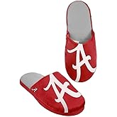 FOCO NCAA Alabama Crimson Tide Men's Slip On Slippers