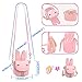 SUNMALL Little Girl Purse Cute Crossbody Bag Kids Messenger Shoulder Handbag for Little Girls (Pink)