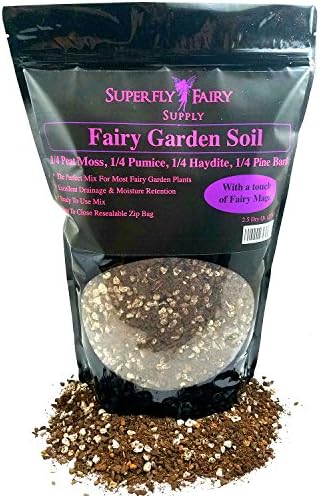 Fairy Garden Soil - Fast Draining & Retains Moisture - A Bit Of Fairy Magic Added